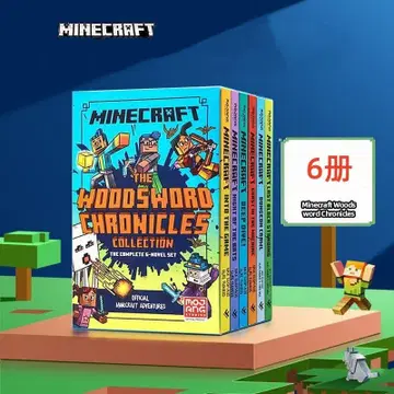 새상품 Minecraft 영어 외국도서 6권