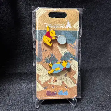 해외 디즈니 푸우 핀 배지 세트