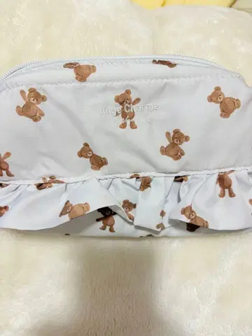 Ange Charme 츠지 노조미 곰 패턴 파우치