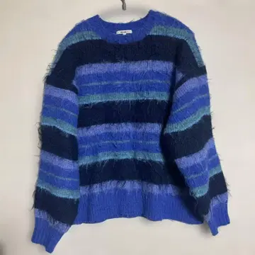 niko and - 스트라이프 니트 스웨터 Big