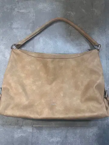 STAND OIL 스탠드오일 백 / 베이지 / 스웨이드풍 / 새상품급