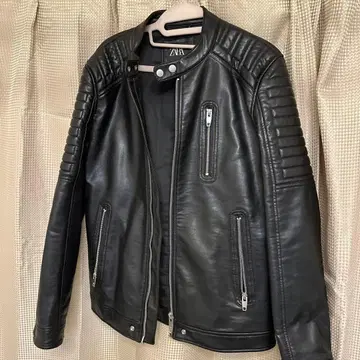 ZARA 블랙 라이더 자켓 M