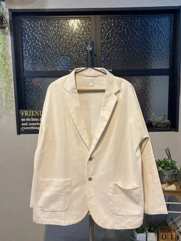 B:MING by BEAMS 테일러드 자켓 XL 아이보리 빔즈