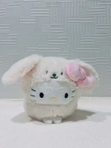 산리오 헬로키티 토끼 부활절 앉은 토끼 인형
