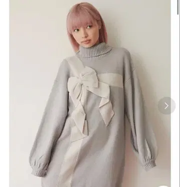 merry jenny 니트 원피스 블루