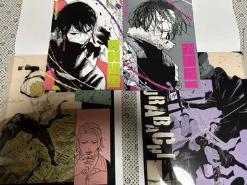 카구라바치 클리어 포스터 아트 카드 컬렉션 세트 롯페이 치히로 시바토 고