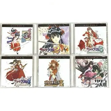 [ 미개봉 ] 사쿠라대전 역대가요집 혜택 6세트