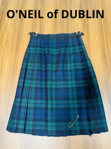 새상품급 오닐 오브 더블린 울 테디 미디 스커트 114