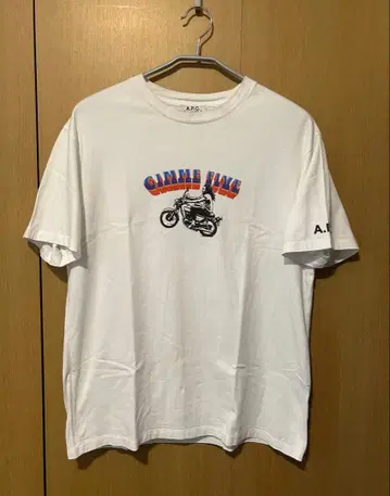 A.P.C. GIMME 5 화이트 셔츠 M 사이즈