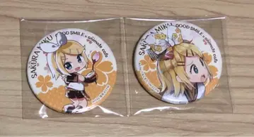 카가미네 린 사쿠라 미쿠 애니메이트 카페 캔뱃지