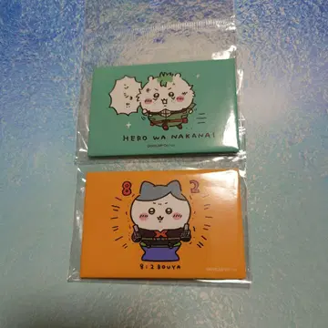 나의 히어로 아카데미아 x 치이카와 스퀘어 마그넷 2개 세트