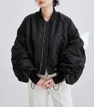 Adam et Rope' 퍼프 슬리브 MA-1