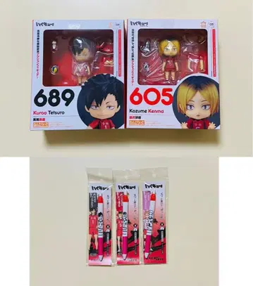 하이큐!! 쿠로오 테츠로 코즈메 켄마 넨도로이드 야쿠 모리스케 볼펜