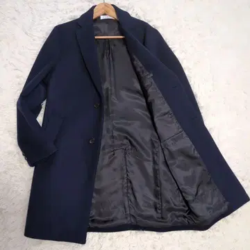 [컨디션 최상 최근 모델] 뷰티앤유스 체스터 코트 울 M