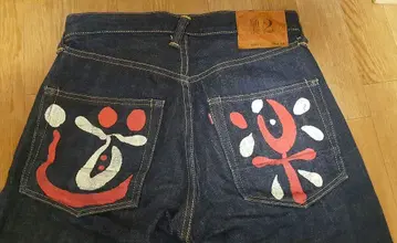 에비수 청바지 도락 디자인 데님 청바지 30x35