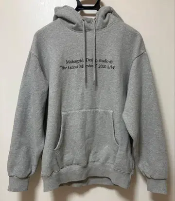 Mahagrid LOGO ARCHIVE HOODIE [GREY]