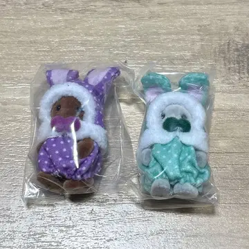 컬러풀 코스튬 토끼 2세트