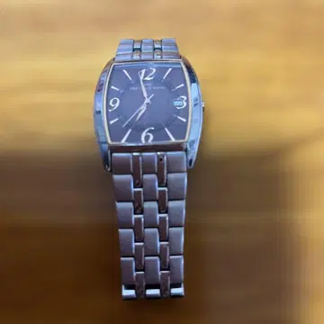 쿼츠 손목시계 실버 스테인리스