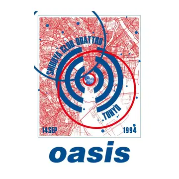 Oasis 포스터 SHIBUYA CLUB QUATTRO '94