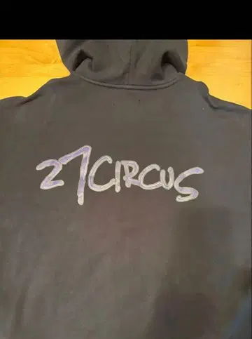 히라모토 렌 선수 27 Circus 집업 후드티 [ XL ] 블랙