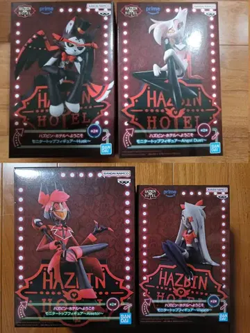 Hazbin Hotel 피규어 4개 세트