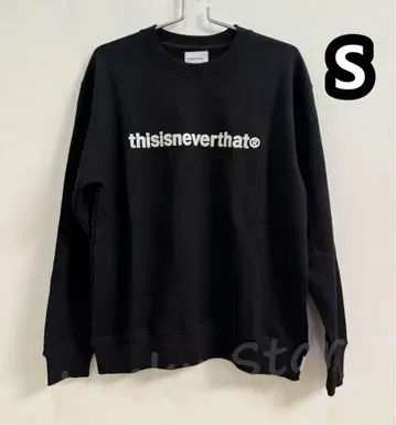 thisisneverthat 블랙 맨투맨 S사이즈