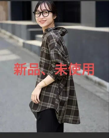 24시간 한정판 SLOBE IENA 비에라 체크 루즈 셔츠