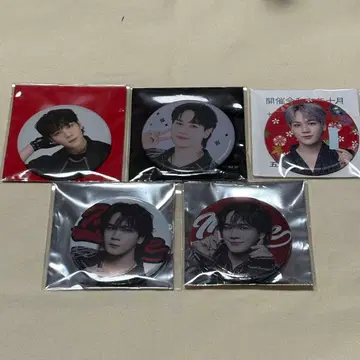 JO1 캔뱃지 마메하라 잇세이 5개 세트