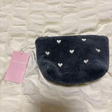 완판템 FEILER 러브러리 하트 보트형 파우치 S 그레이