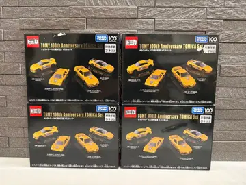 타카라토미 100주년 기념 TOMICA 세트 4개 세트 묶음 판매