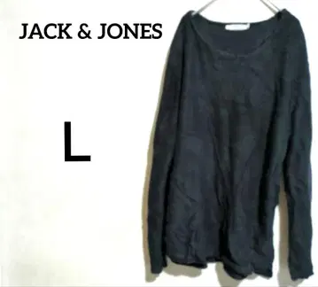 JACK & JONES 프리미엄 니트 긴팔 T셔츠 [ L ]