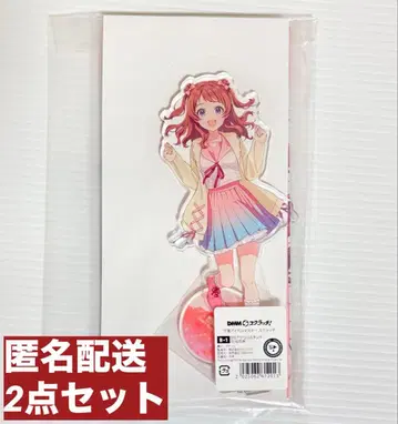 하나미 사키 아크릴 스탠드 천 포스터 DMM 스크래치 학마스