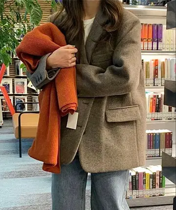 [ 새상품급 ] EVERMORE 울 코트 자켓