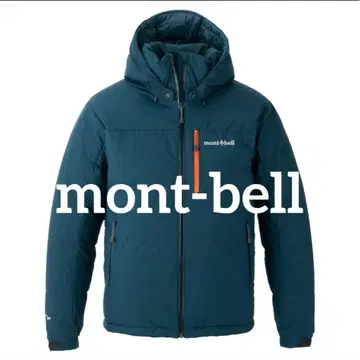 mont-bell 퍼마프로스트 다운 후드티 블루그린 [남녀 공용]