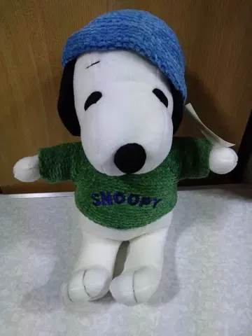 스누피 30cm 앉은 3~40년 전 레트로