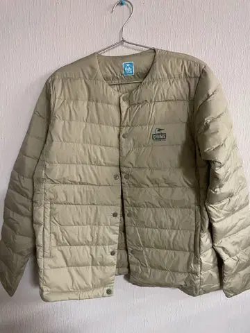 CHUMS M 사이즈 베이지 다운 자켓