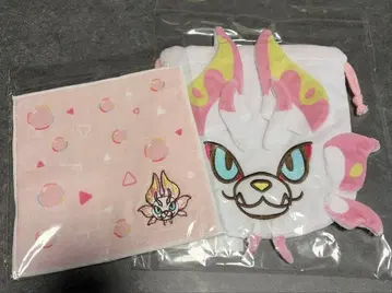 [ 미개봉 새상품 ] 2 몽데포 핸드 타월 복조리 타마미츠네 몬헌