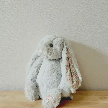 Jellycat 제리캣 토끼형 봉제 인형 그레이