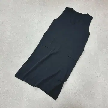 디노스 Soclose (L) 니트 원피스 슬리브리스 V넥