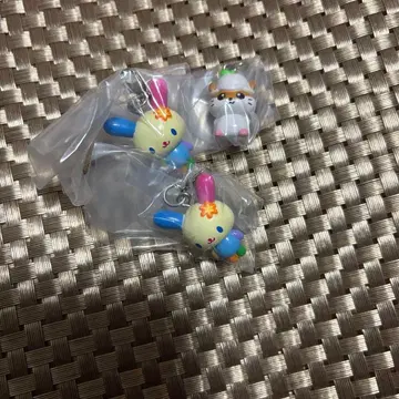 산리오 메지루시 액세서리 우사하나 코로코로 밤 가챠