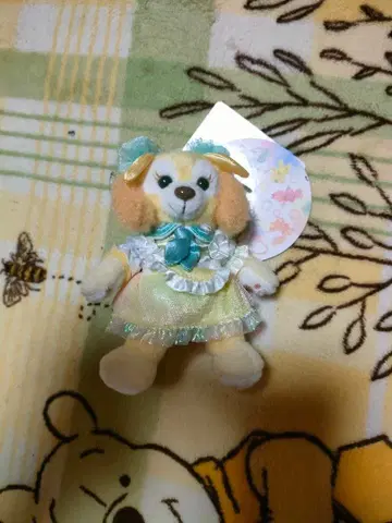 쿠키앤 20주년 인형 배지 컬러풀 해피니스 와펜 디즈니