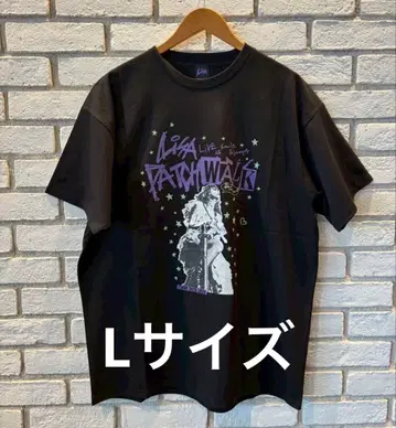 LiSA T셔츠 L사이즈 패치워크 굿즈