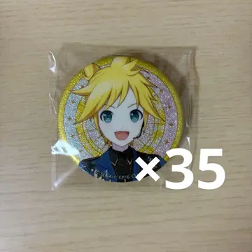 프로세카 앙스타 콜라보 카가미네 렌 글리터 캔뱃지