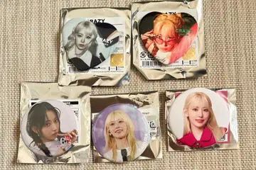 LE SSERAFIM 사쿠라 캔뱃지 묶음 판매