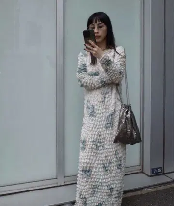 아메리빈티지 NEON FLOWER I LINE DRESS ameri