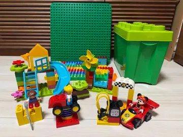 레고 듀플로 미도리 컨테이너 슈퍼 디럭스 미키의 레이스장 기초판