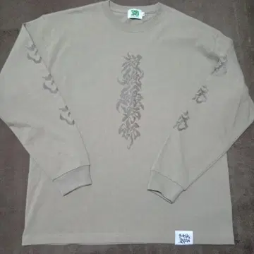 SUPERGREEN 긴팔 T셔츠 그래픽 프린트