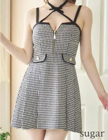 ROBE de FLEURS 미니 드레스