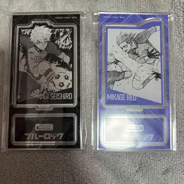 블루 록 이세탄 원화 아크릴 스탠드 나기 세이시로 미카게 레오