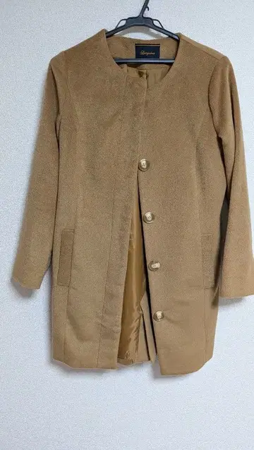 Lounge dress 베이지 롱 코트